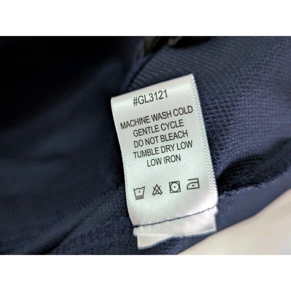 Graham Luxe Jacket Mens XL Navy Golf Windbreaker Lightweight Pockets - Picture 12 of 14